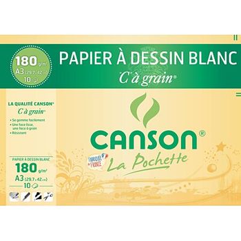 Papier ? dessin blanc Canson