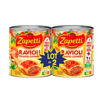 RAVIOLI TOMATE CUISINEE ZAPETTI