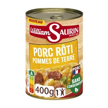 PORC ROTI POMME DE TERRE WILLIAM SAURIN