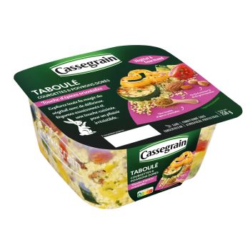 Taboulé Courgettes et Poivrons Dorés CASSEGRAIN
