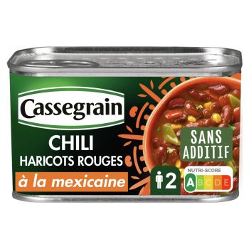 CASSEGRAIN Chili de haricots rouges à la Mexicaine