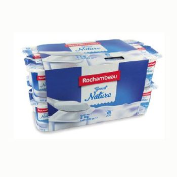 Yahourt nature 2 kilos (16* 125 grammes)