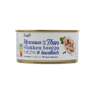 Morceaux de thon listao