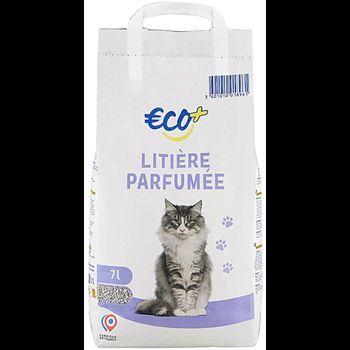 litière parfumée eco+