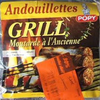 4 andouillettes a la moutarde