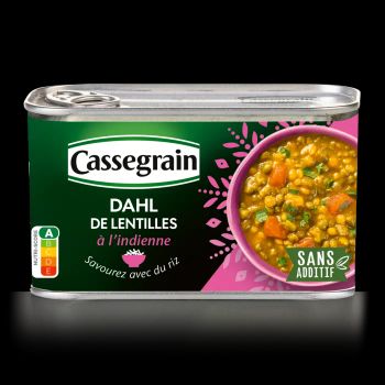CASSEGRAIN Dahl de lentilles à l'indienne