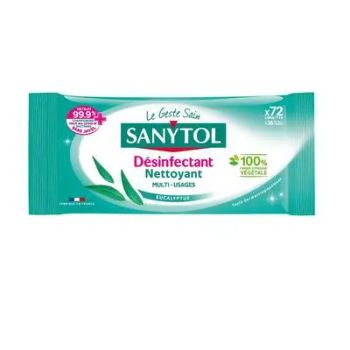 LINGETTES MU EUCA SANYTOL