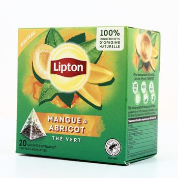 Thé vert mangue & abricot