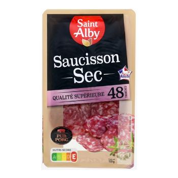 Comparez Saucisson sec en tranches