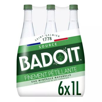 Badoit verte, eau min?rale naturelle gazeuse
