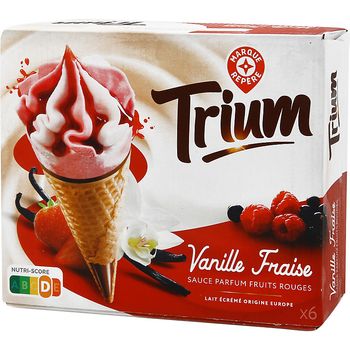 Trium vanille fraise