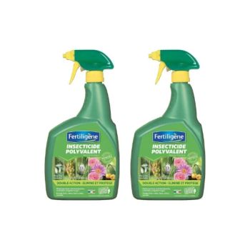 Comparez Lot De 2 Insecticides Polyvalents Fertiligène - 800ml FERTILIGENE