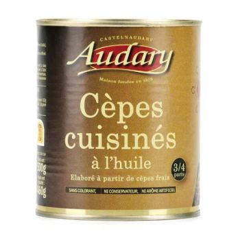 Comparez Cèpes Frais Cuisinés À L'huile - AUDARY CASTELNAUDARY