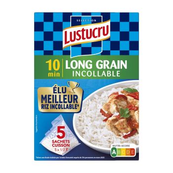 Riz long grain incollable