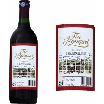 Vin Rouge de l'Union Européenne FIN BOUQUET