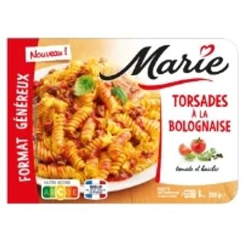 Comparez Torsades à la Bolognaise MARIE