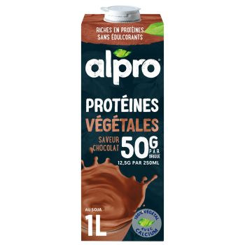 Boisson végétale soja protéinée saveur chocolat ALPRO