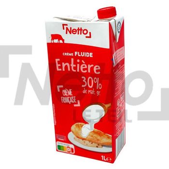 Crème liquide 30% MG 1L - NETTO