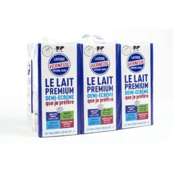 Comparez pack 6 l laiterie de Verneuil demi écrémé