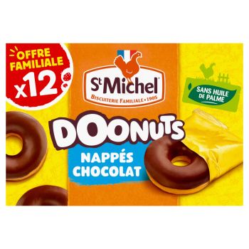 St Michel doonuts nappes chocolat 