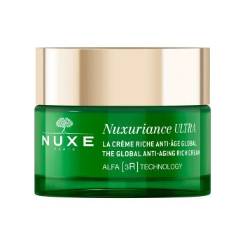 Crème Riche Visage Femme Peau Sèche Anti-âge Global Nuxuriance Ultra NUXE