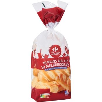 Comparez Pains au lait CARREFOUR CLASSIC