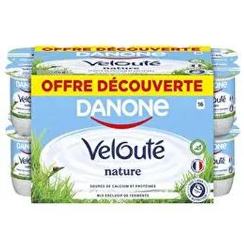Comparez Velouté Nature Offre Découverte - Danone