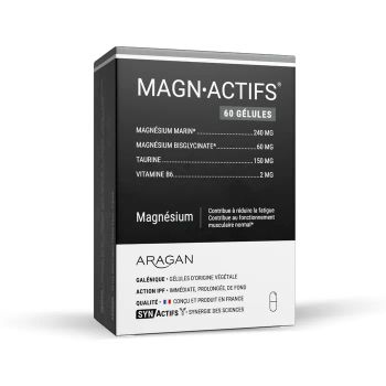 Comparez SYNActifs Magn Actifs Magnesium 60 Gélules
