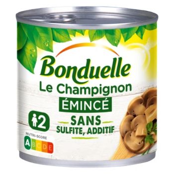 Comparez Champignon Bonduelle Emincé