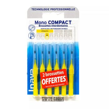 Comparez Mono compact 6 brossettes interdentaires ISO 2