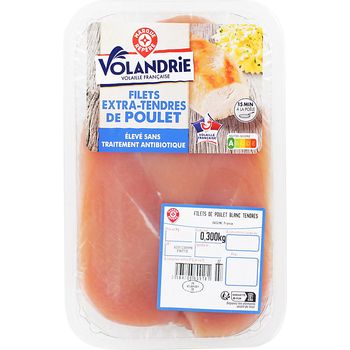 Comparez Filets de poulet Extra tendres