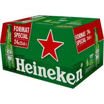 Comparez Heineken 24 X 25cl (pack de 24)