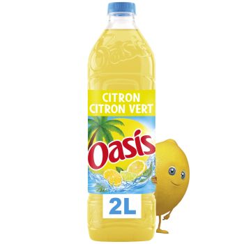 Comparez Boisson Aux Fruits Citron et Citron Vert OASIS