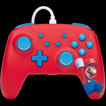 Comparez Manette filaire optimisée pour Nintendo Switch - Mario Woo-Ho! POWERA
