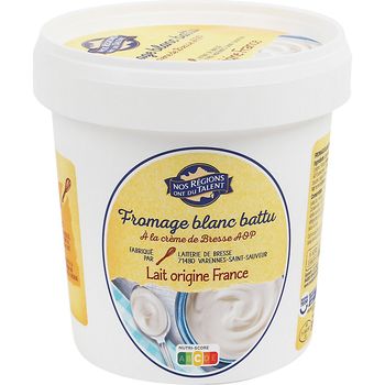 Comparez Fromage Blanc Battu