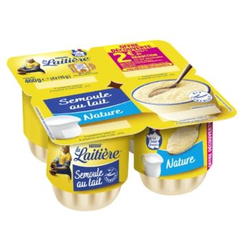 Comparez Semoule au Lait Nature