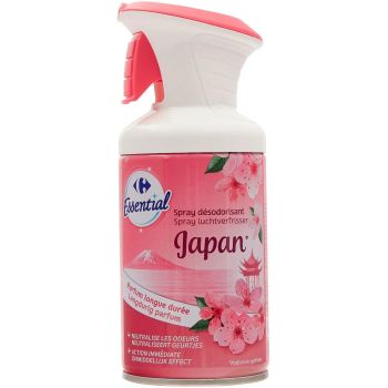 Comparez Désodorisant Spray Jardin de Tokyo Essential CARREFOUR