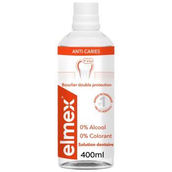 Comparez Bain de Bouche Anti-caries ELMEX : le flacon de 400ml