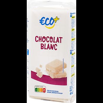 Comparez Chocolat blanc