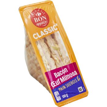 Comparez Bacon Œuf Mimosa