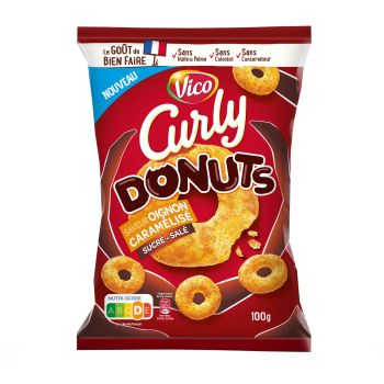 Comparez Chips Donuts Oignons Caramélisés CURLY
