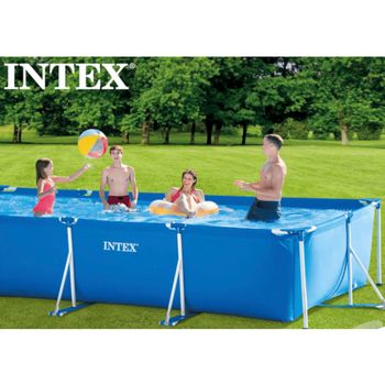 Piscina Intex Rectangular Frame Pool 7.127 Litros