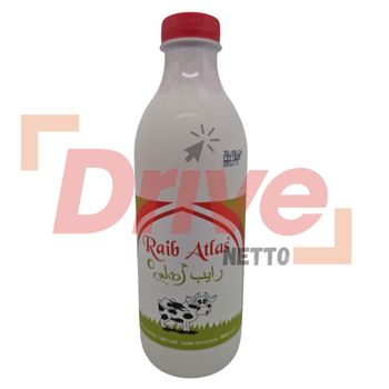 Lait caillé nature - La bouteille soit 1000ml - RAIB ATLAS