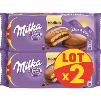 Comparez Gâteaux fourrés au chocolat Choc & Choc MILKA