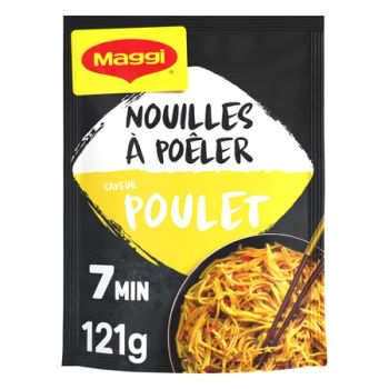 Comparez MAGGI® Nouilles à poêler saveur poulet à l'asiatique 121g