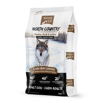 Comparez Croquettes sans céréales à la volaille pour chien adulte North Country 12kg - Natura Wild Natura Wild