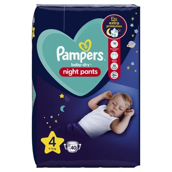 Couches-Culottes Taille 4 9-15kg Pour La Nuit Baby-Dry Night Pants PAMPERS PAMPERS