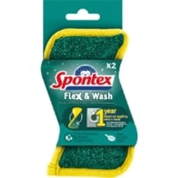 Comparez Eponge  Microfibre Flex & Wash  SPONTEX