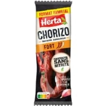Comparez HERTA Chorizo Fort - 280g