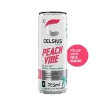 Comparez 35.5CL CELSIUS PEACH VIB